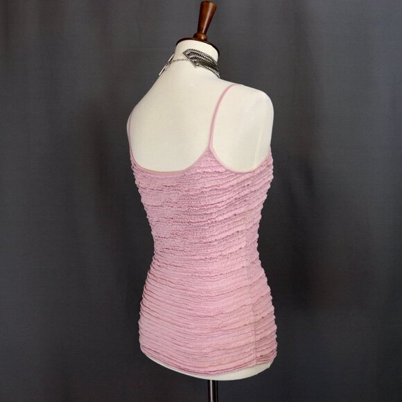 Valentino Vintage 2000's Tank Top Pink Small - XS Camisole - Picture 6 of 14